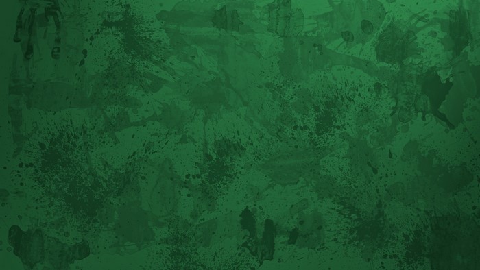 Abstract Green Grunge Texture with Paint Splashes
