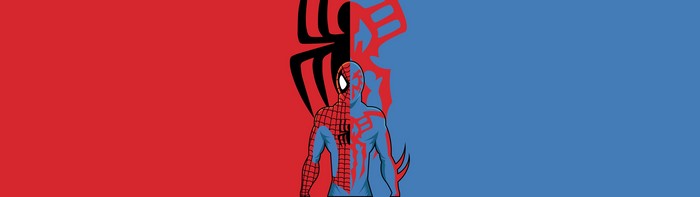 Spider-Man split design