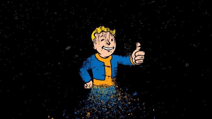 Vault Boy giving a thumbs up from Fallout