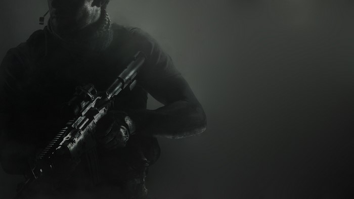Soldier holding a rifle in Call of Duty: Modern Warfare 3