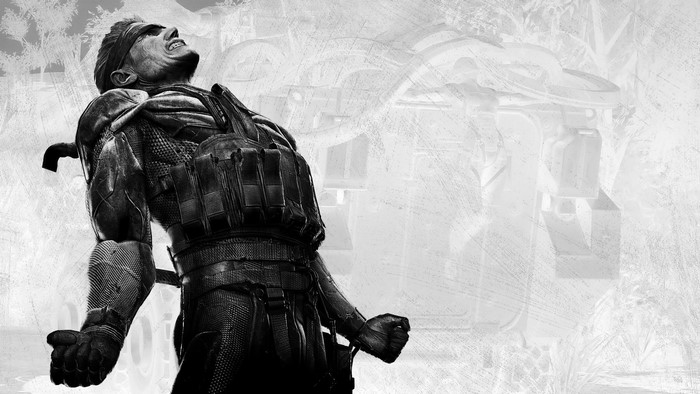 Soldier from Metal Gear Solid in distress