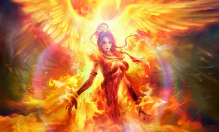 Lina from Dota 2