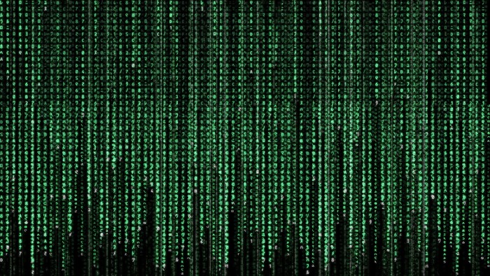 The Matrix digital art movie