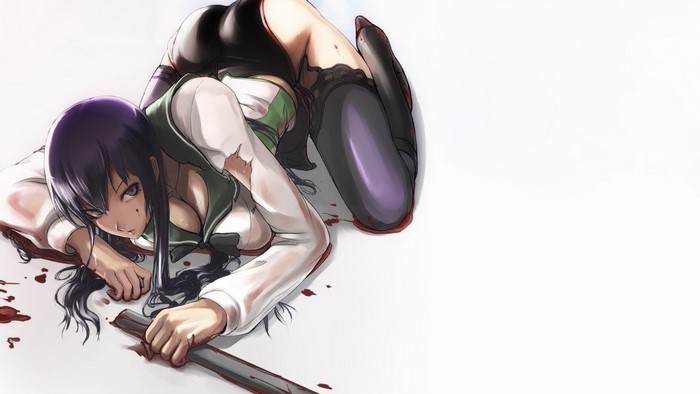 Saeko Busujima from Highschool of the Dead