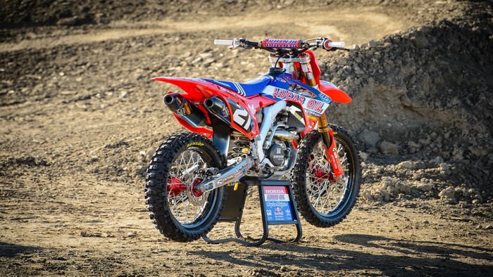 Honda Troy Lee Designs Motocross Dirt Bike