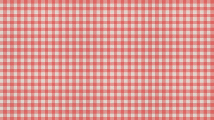 Red and white checkered tablecloth texture