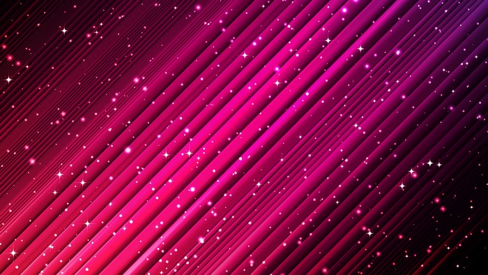 Abstract Pink and Purple Diagonal Lines with Stars