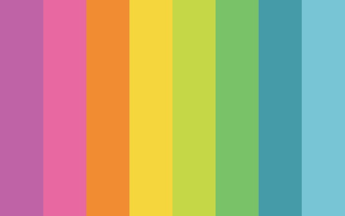 Colorful vertical stripes pattern