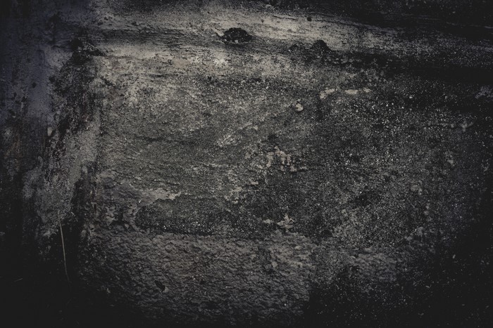 Grunge monochrome texture of a rough surface