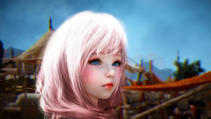 Woman from Black Desert Online