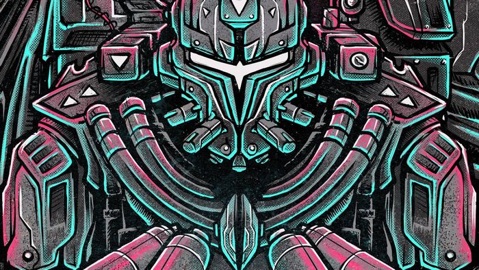 Robot Drum and Bass Cover Art