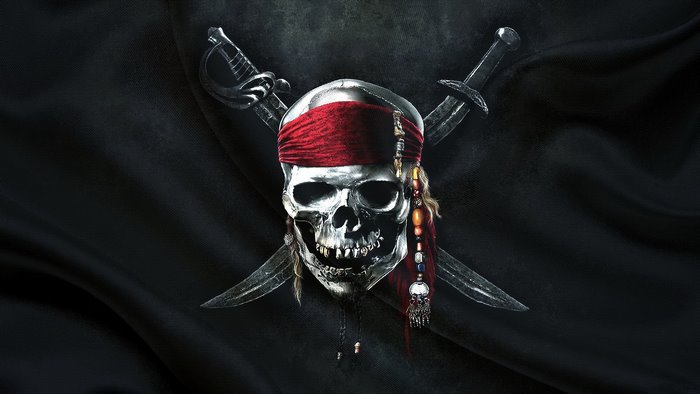 Pirates Jolly Roger Flag Artwork