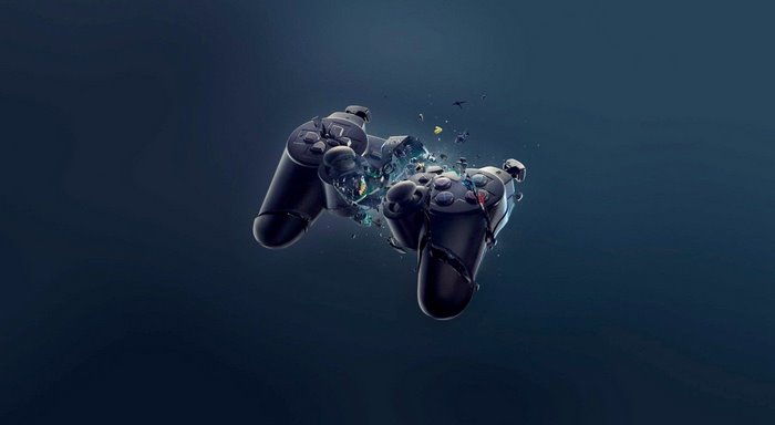 Broken PlayStation DualShock 3 Controllers