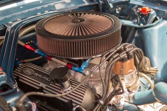 Ford Racing V8 Engine with Air Filter 4K