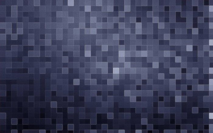 Dark blue pixelated background with light effects