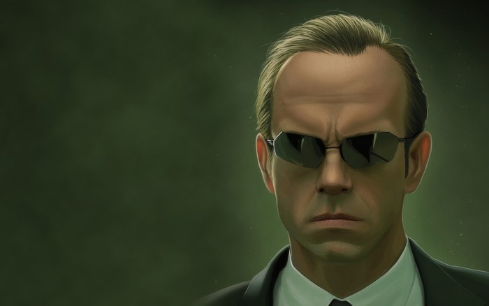Matrix Agent smith Sunglasses Hugo weaving