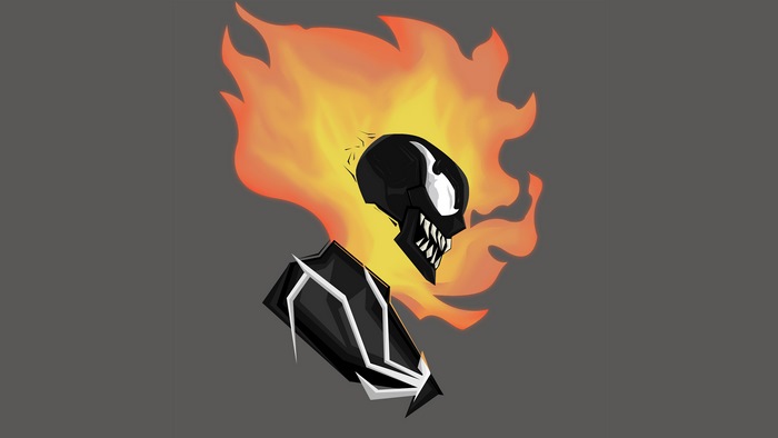 Ghost Rider Venom 4K