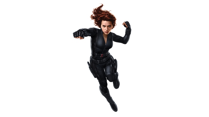 Black Widow from Avengers artwork