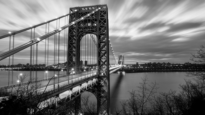George Washington Bridge at Dusk