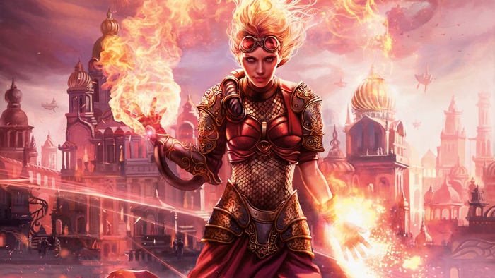 Chandra Nalaar from Magic The Gathering Arena 4K