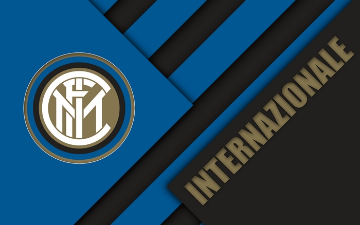 Inter Milan FC Emblem and Internazionale Text