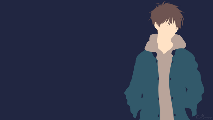 Eiji Okumura from Banana Fish Minimalist Anime