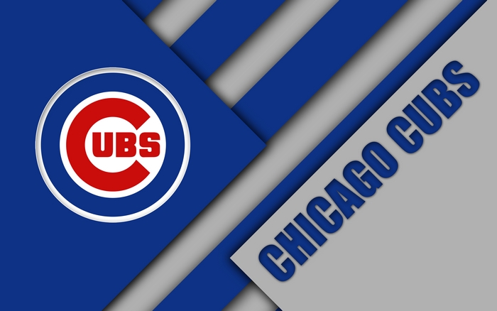 Chicago Cubs Logo and Text