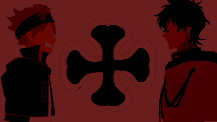 Asta and Yuno from Black Clover