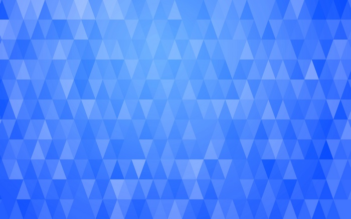 Blue geometric triangle pattern
