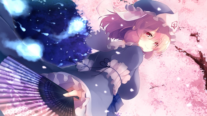 Yuyuko Saigyouji from Touhou Project