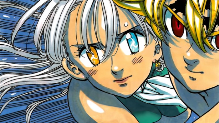 Elizabeth Liones and Meliodas from The Seven Deadly Sins