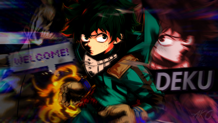 Izuku Midoriya from My Hero Academia