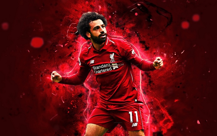 Mohamed Salah from Liverpool F.C.
