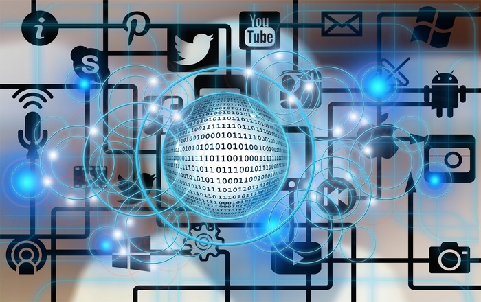 Internet and Social Media Network Connections