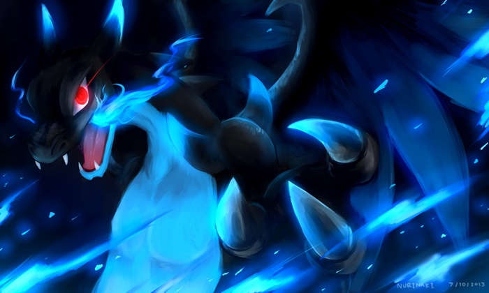 Mega Charizard X from Pokémon