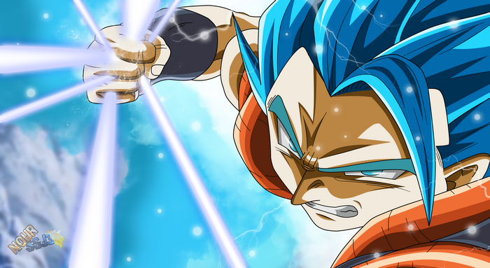 Gogeta from Dragon Ball Super Saiyan God