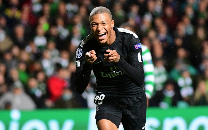 Kylian Mbappé from Paris Saint-Germain F.C.