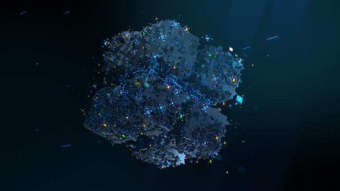 Abstract Bitcoin Network Cube