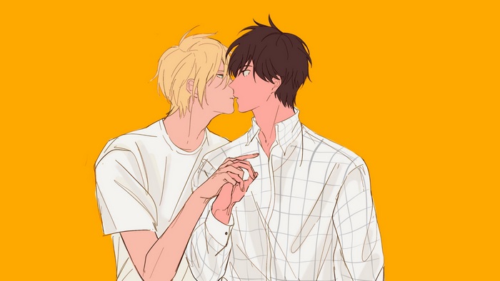 Ash Lynx and Eiji Okumura from Banana Fish