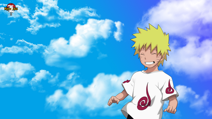 Naruto Uzumaki from Naruto in the Sky