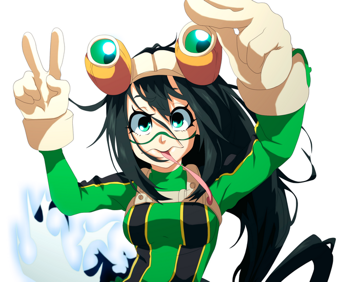 Tsuyu Asui from My Hero Academia