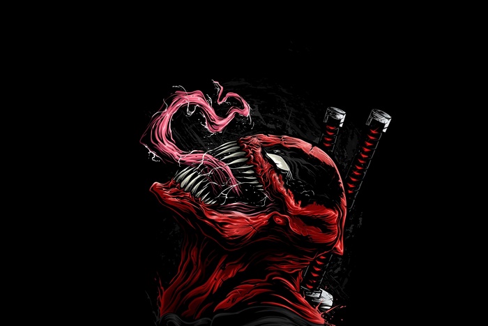 Venompool (Deadpool and Venom fusion)