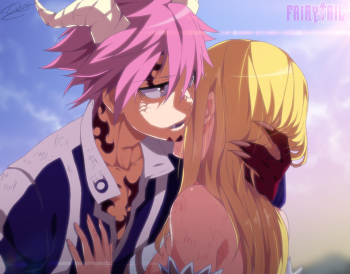 Natsu Dragneel and Lucy Heartfilia from Fairy Tail
