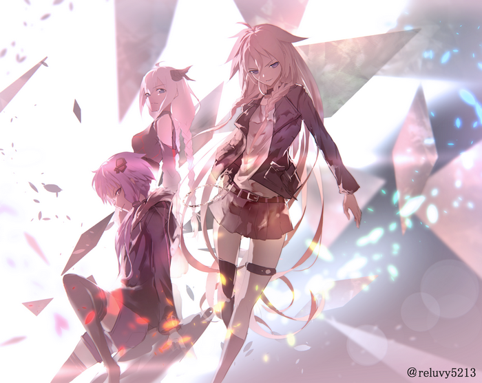 Yuzuki Yukari, IA, and Kizuna Akari