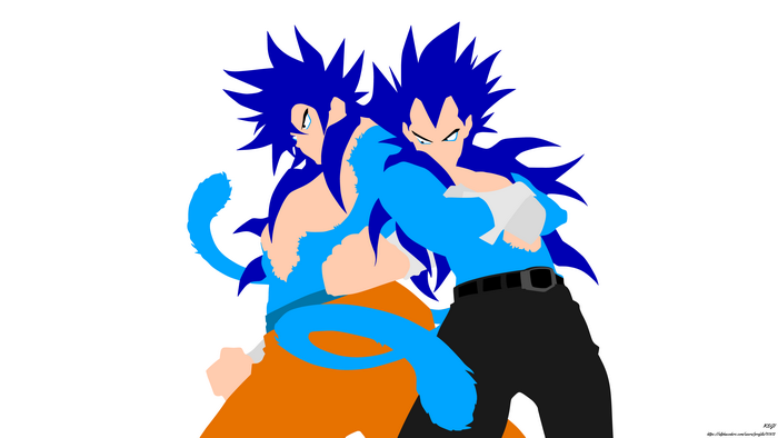 Goku and Vegeta from Dragon Ball Super