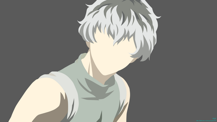 Haise Sasaki from Tokyo Ghoul Minimalist Anime