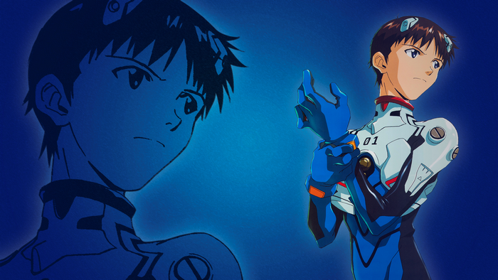 Shinji Ikari from Neon Genesis Evangelion