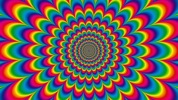 Psychedelic Abstract Illusion 4K