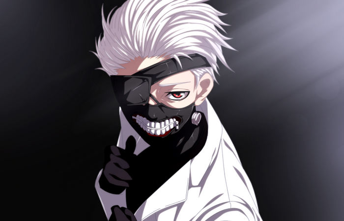 Ken Kaneki from Tokyo Ghoul