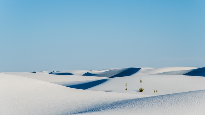White Sands National Monument desert landscape